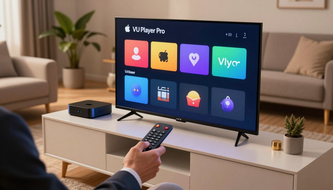 How to install vu player on Apple TV